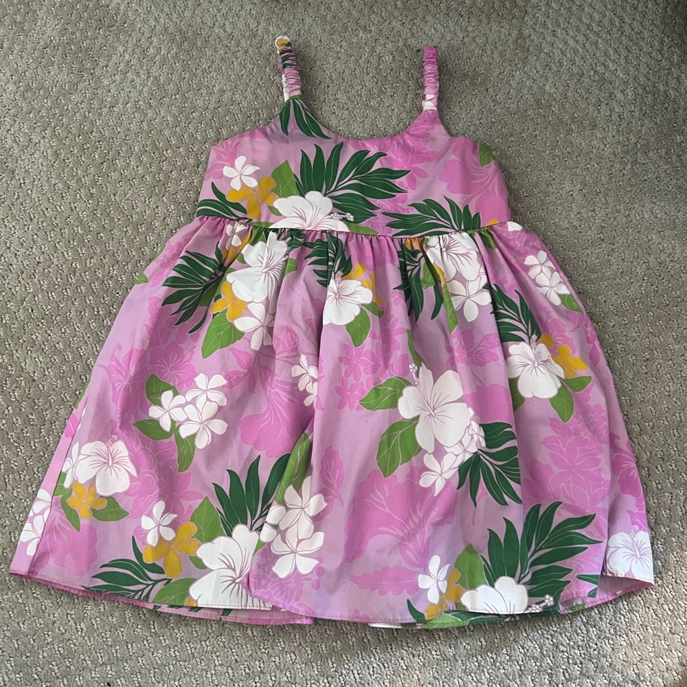 GUC ROYAL Hawaiian Creations kids dress size 4 (xl) - Picture 2 of 5